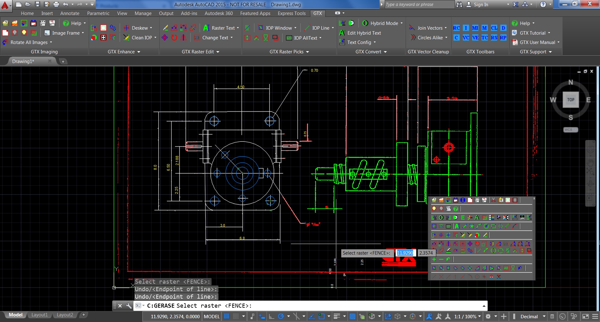 paper space to model space in autocad lt 2014